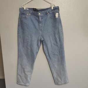 GAP Women's Cheeky Straight High Rise Low Stretch Jeans Size 20R